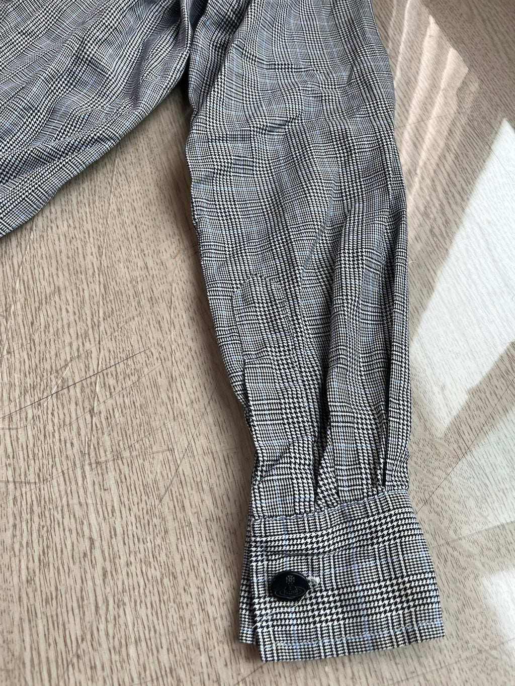 8 Vivienne westwood vintage Gold Label houndstooth button up shirt