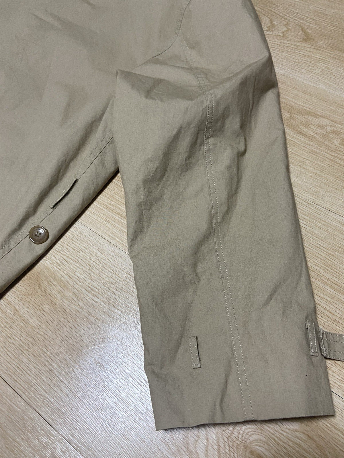 L Vetements incognito Oversized trench coat jacket