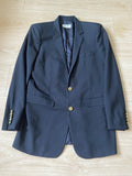 F46 Saint Laurent gold double button blazer jacket suit