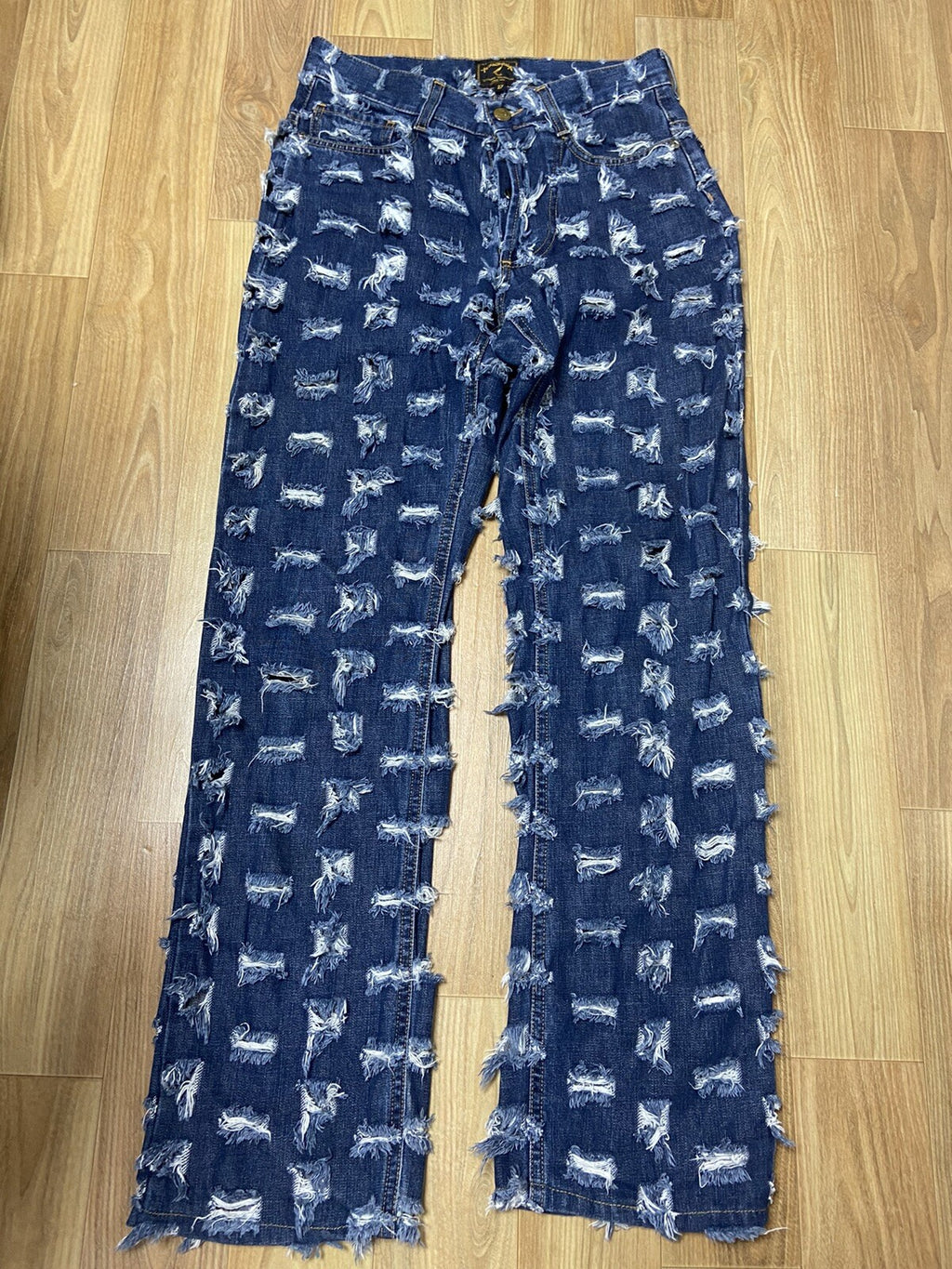 27 Vivienne westwood ‘cut and slash’ distressed denim pants jeans VINTAGE