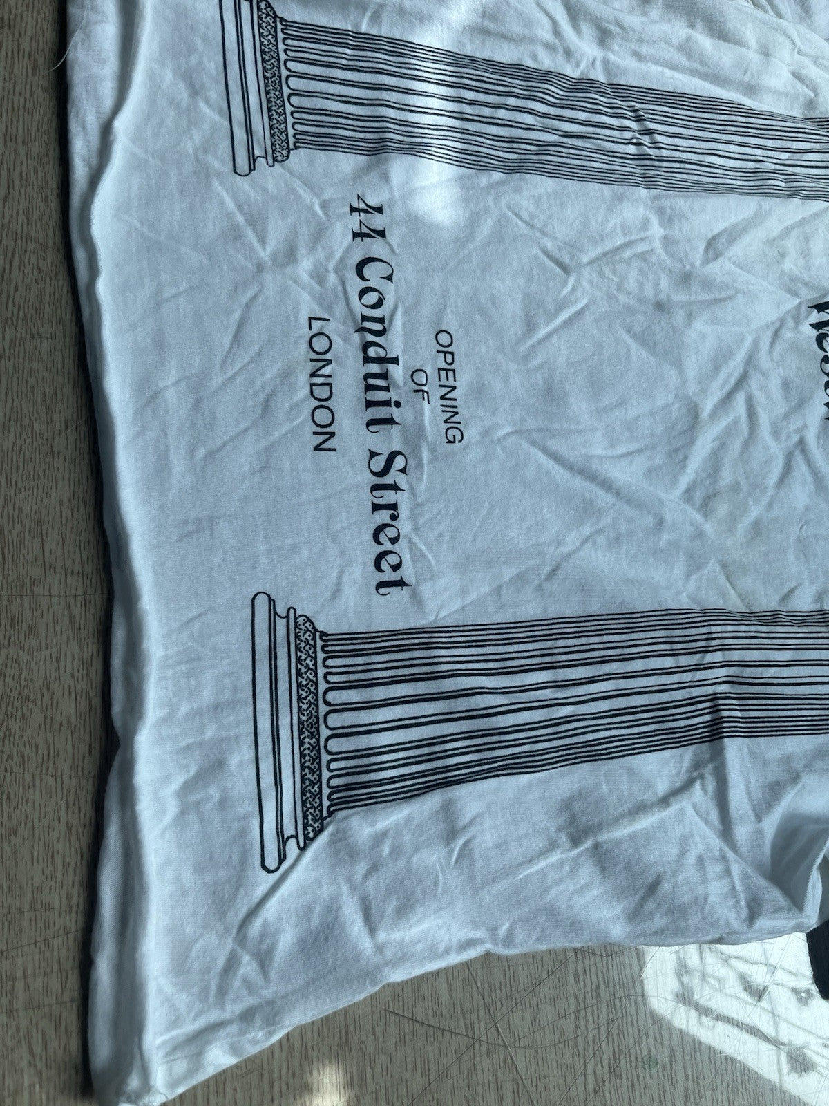 M Vivienne Westwood gold label orb logo cropped t shirt