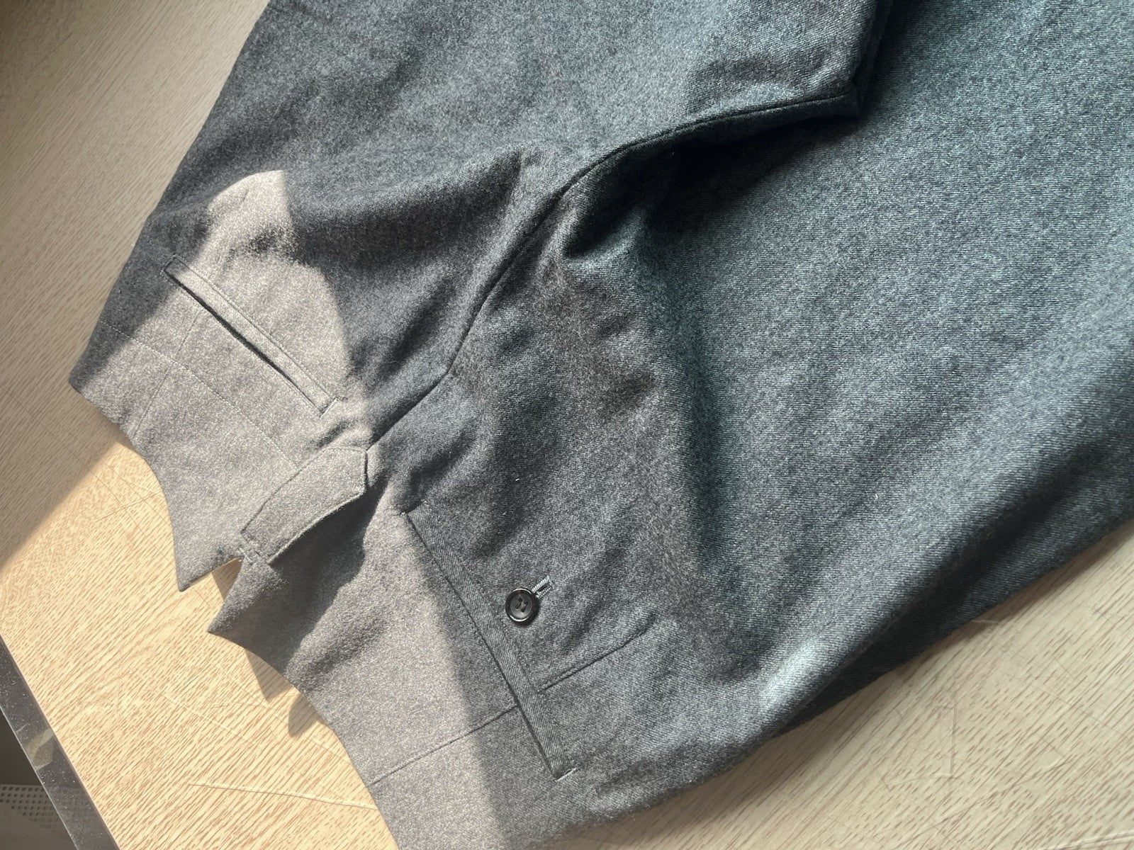 S Comme des garcons 4 button ballon pants