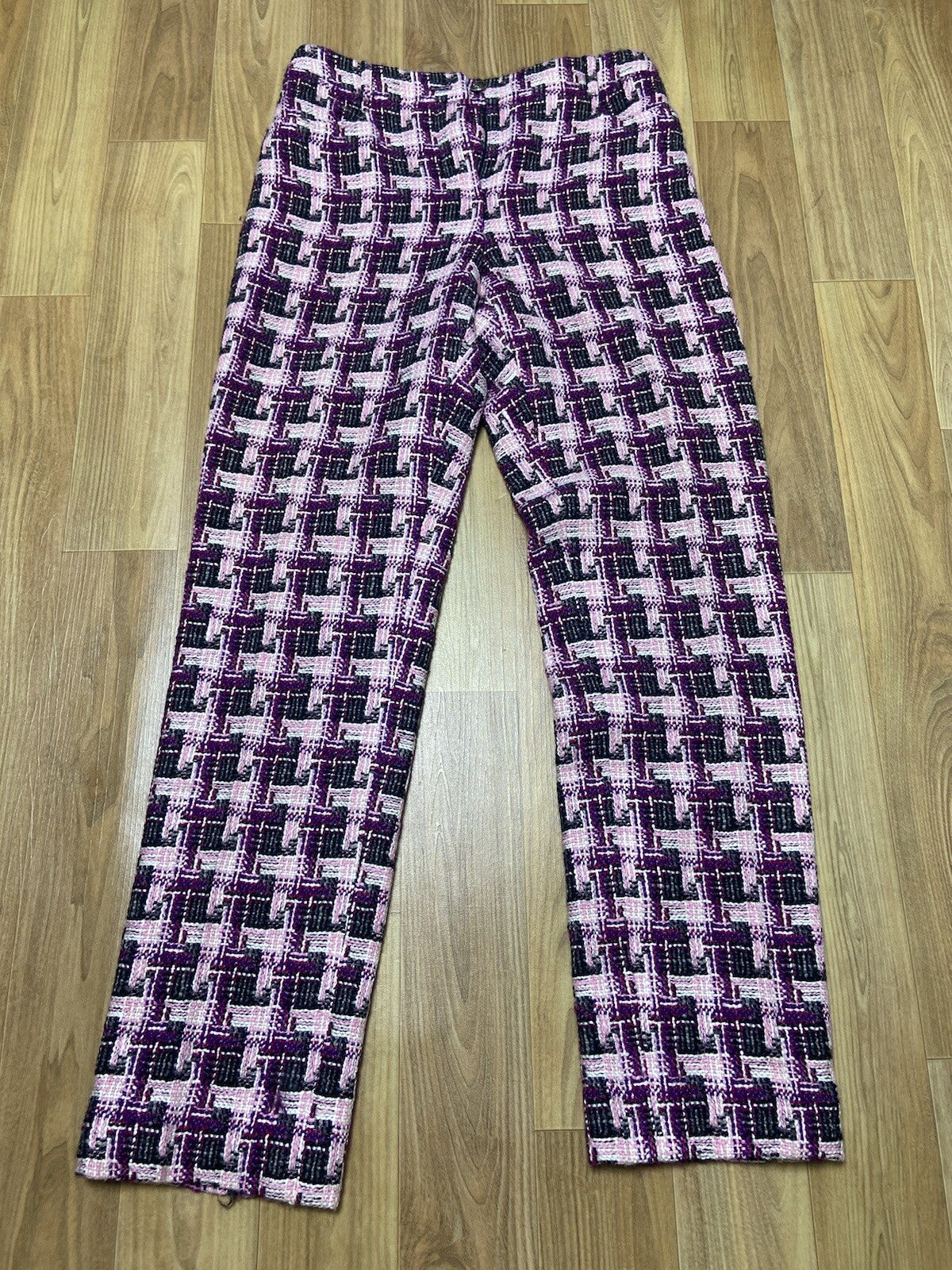 40 Chanel aw04 Tweed pants trouser