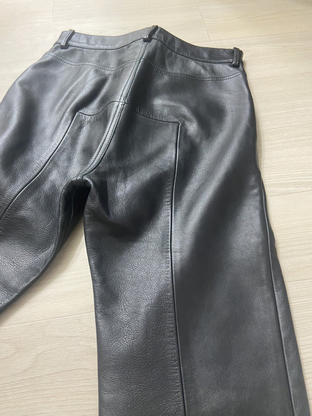 S Vetements Aw14 2014 Reworked Leather Pants Jeans Trousers OG
