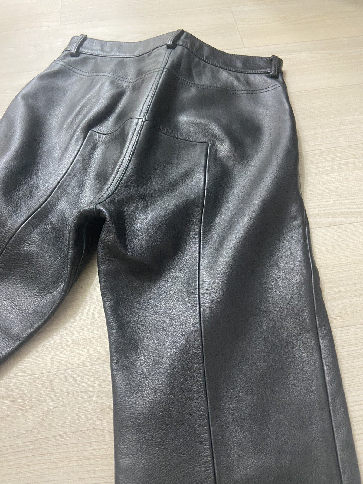 S Vetements Aw14 2014 Reworked Leather Pants Jeans Trousers OG