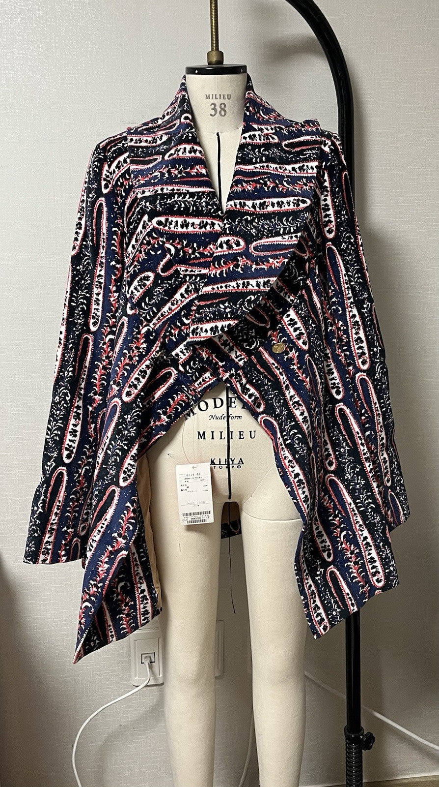 BNWT) Vivienne westwood Vintage 90s On Liberty paisley A Line blazer jacket