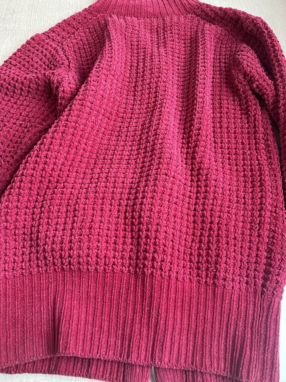 M Yohji yamamoto oversized heavy weight knit cardigan