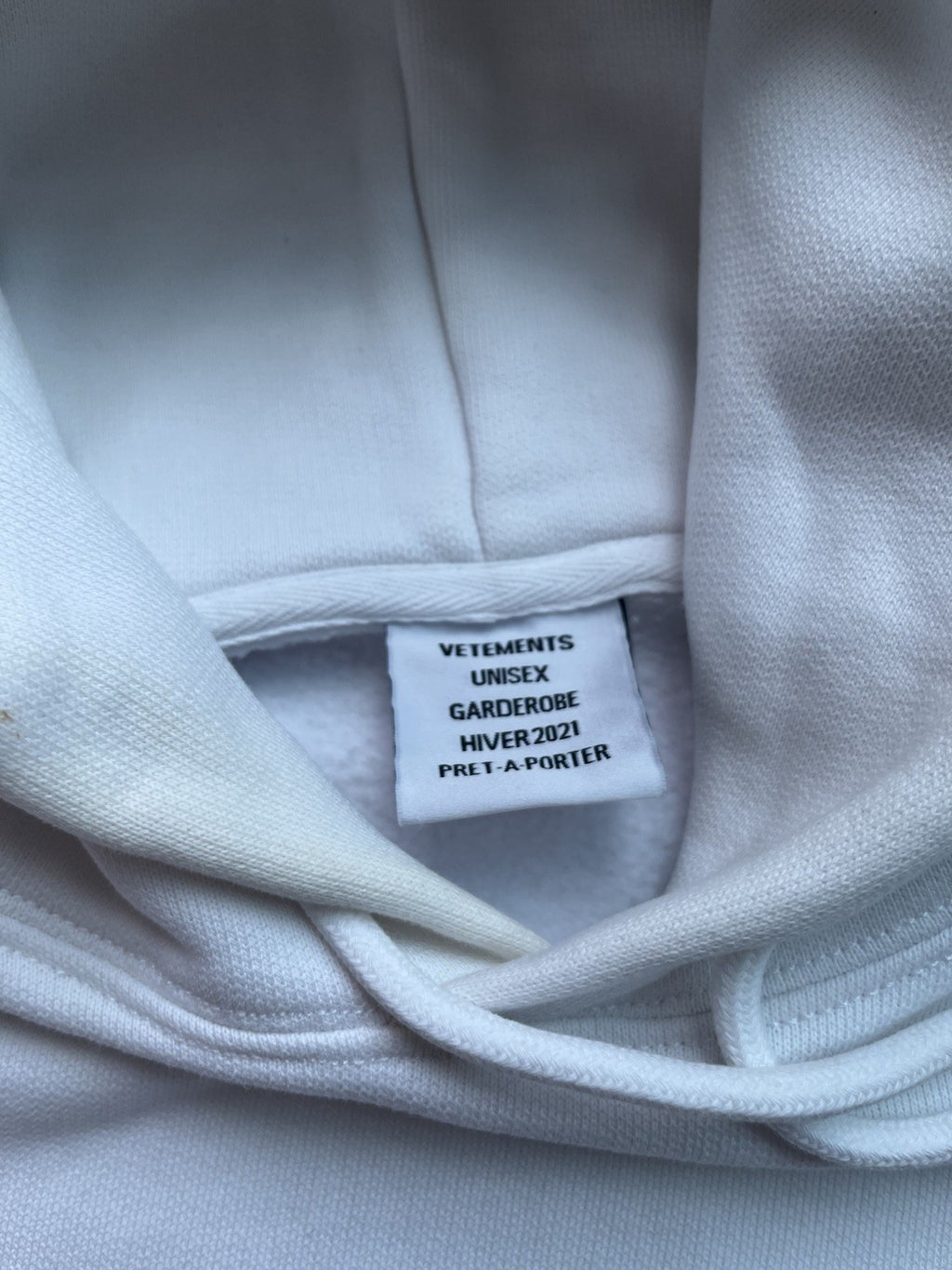 S Vetements love is us minikim oversized pull over hoodie