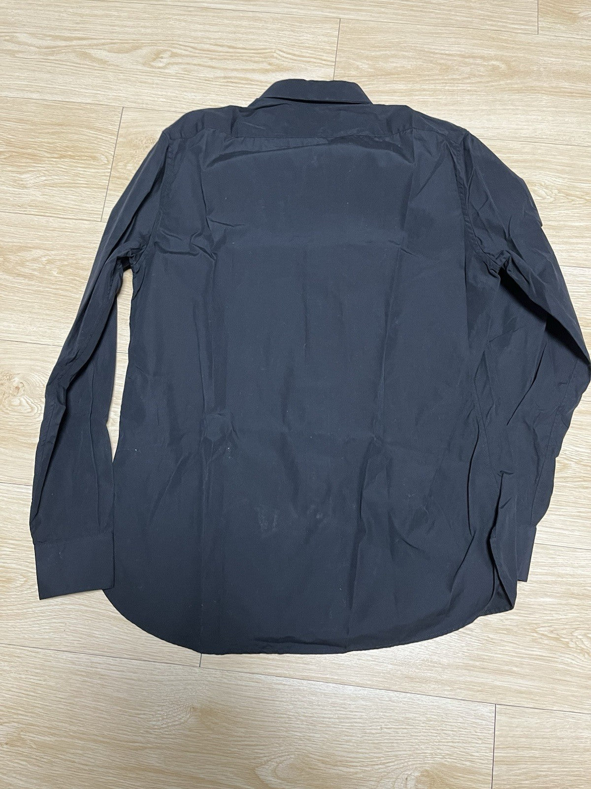 38 sequin embellished collar button up shirt