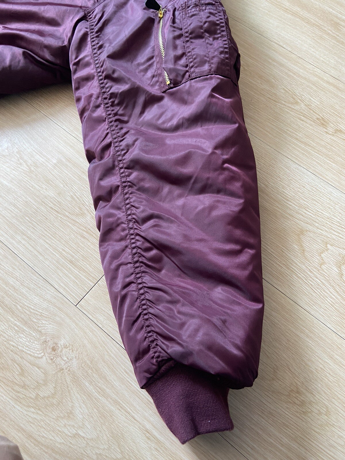 Vetements AW16 reworked oversized bomber jacket OG