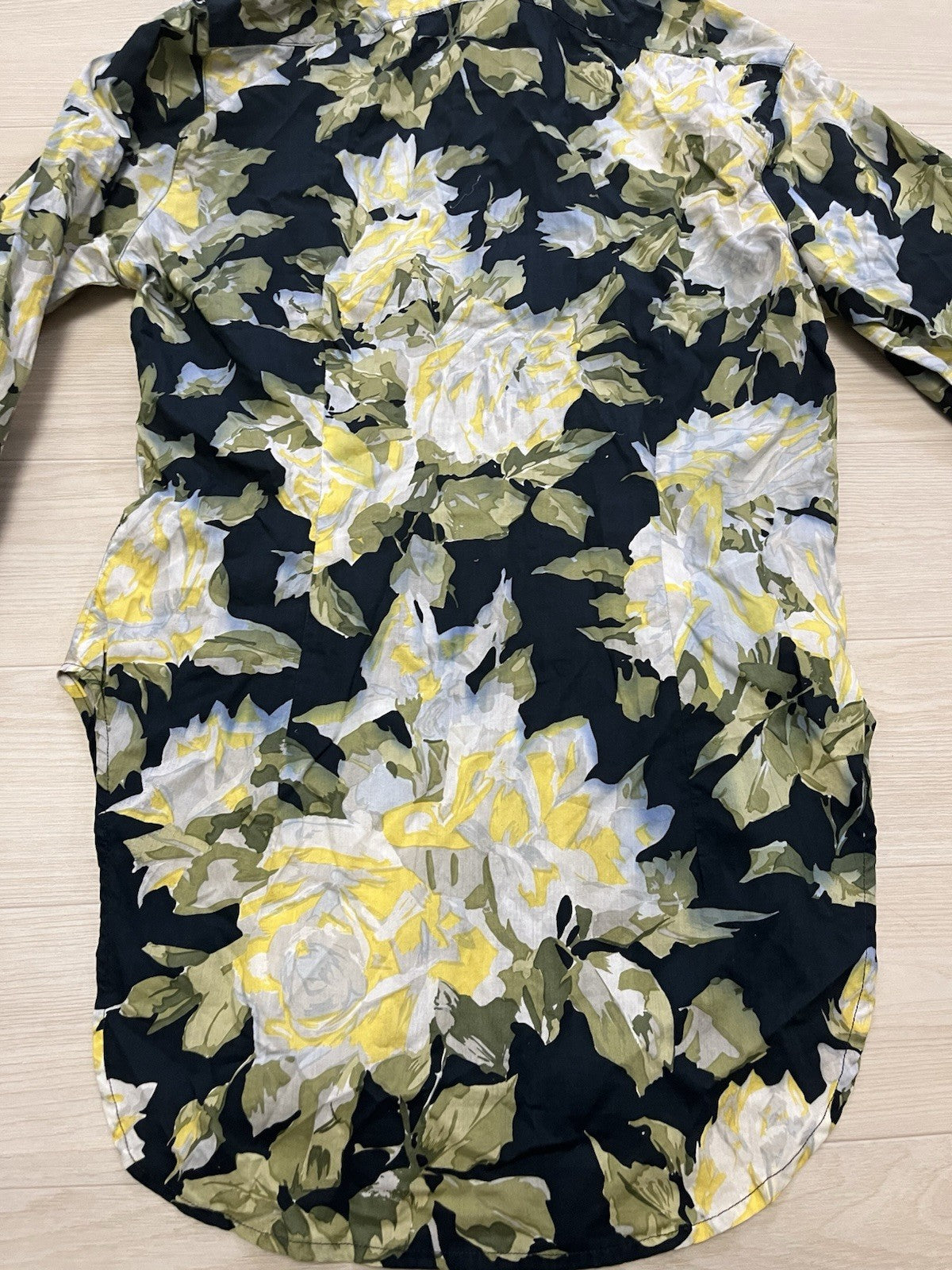 II Vivienne westwood Vintage slim fit dart Floral button up shirt