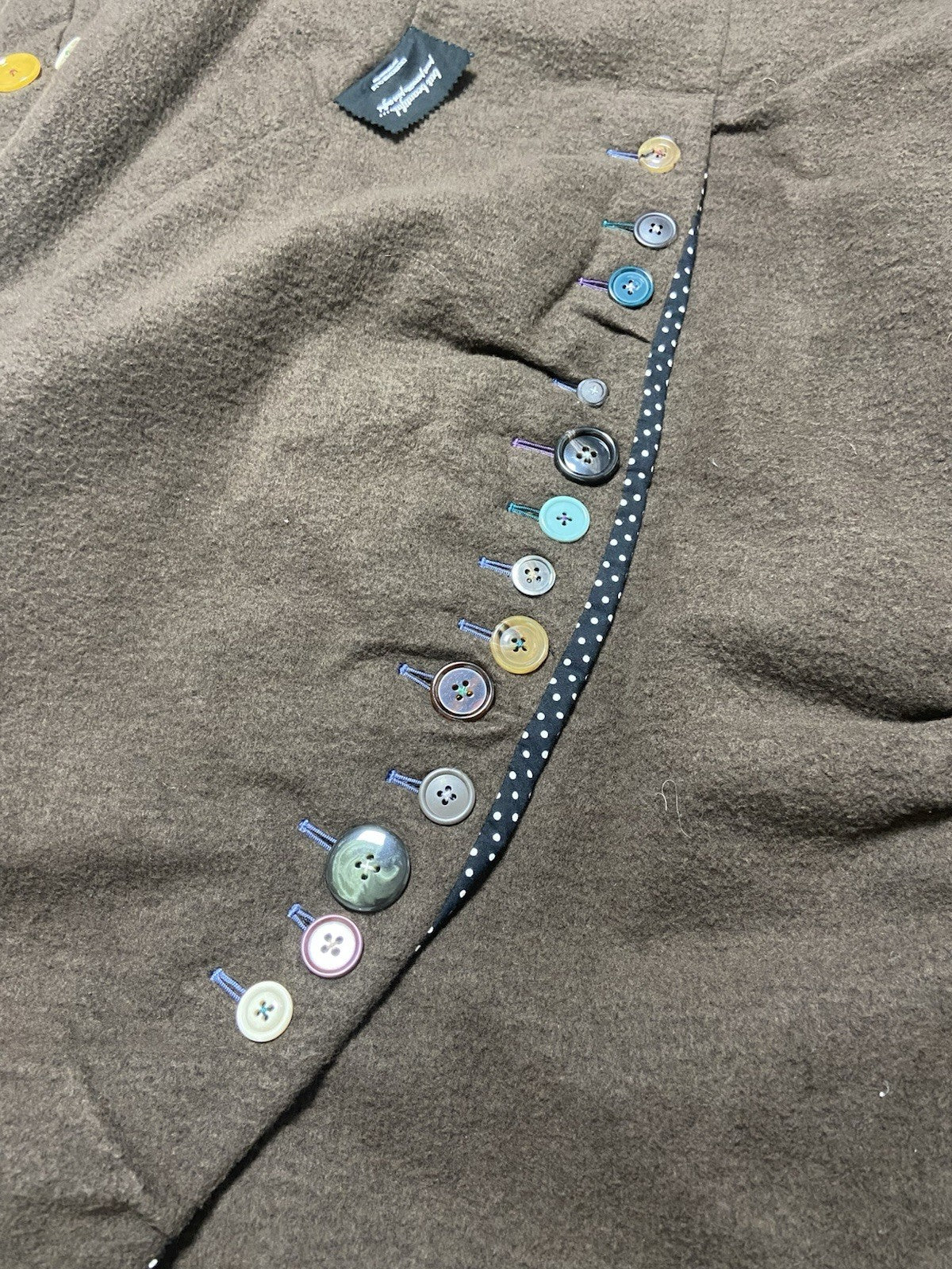 M Undercover aw04 BUT BEAUTIFUL Finale hand sewn coat