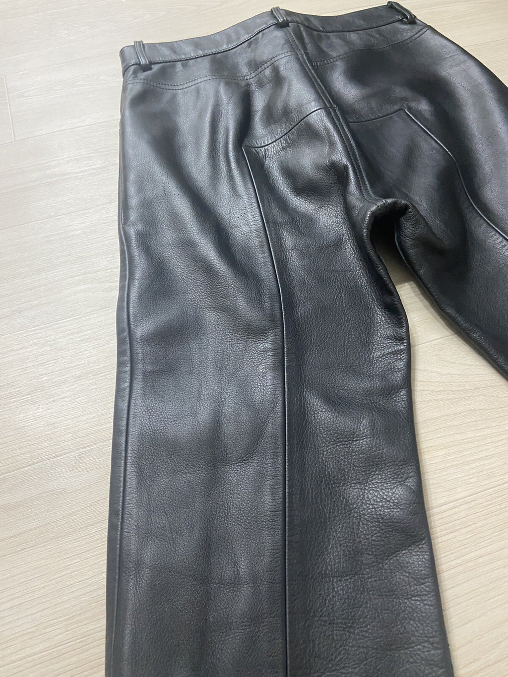 S Vetements Aw14 2014 Reworked Leather Pants Jeans Trousers OG