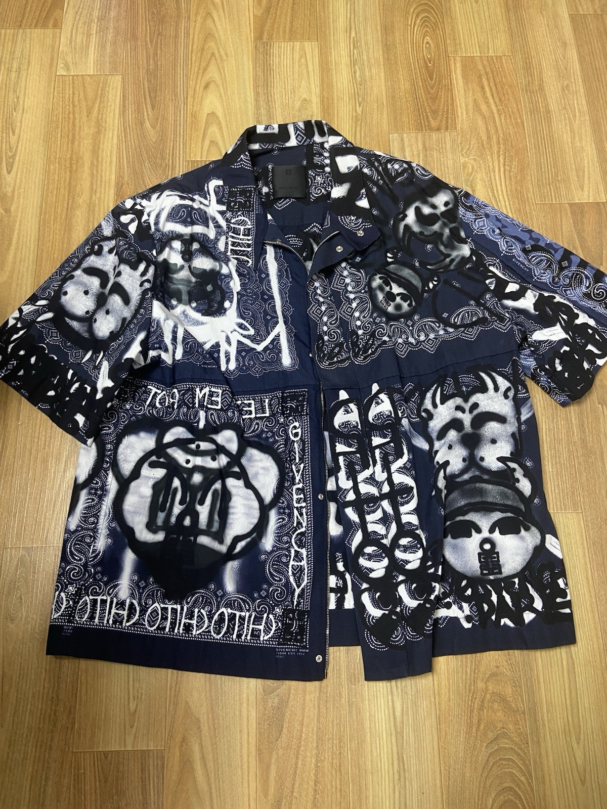 41 Givenchy X Chito Oversized bandana shirt jacket