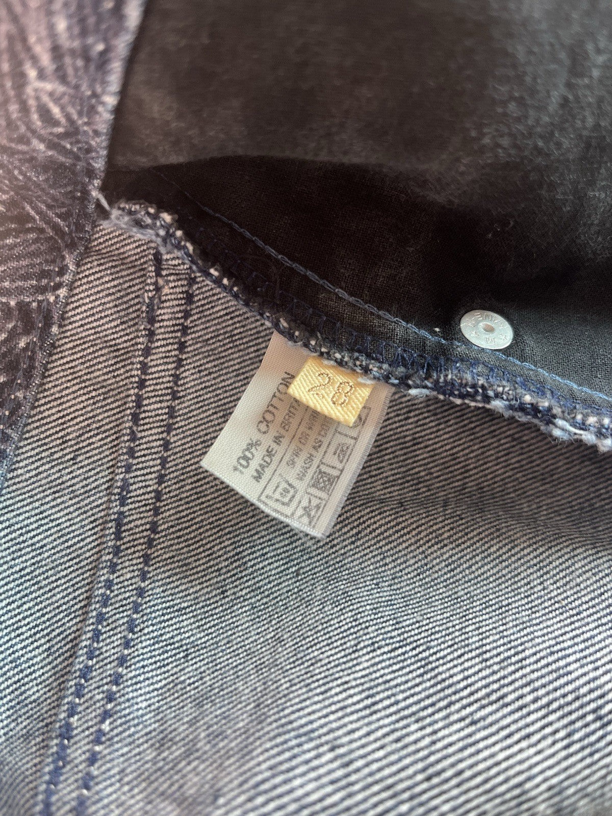28 Vivienne Westwood Vintage 90s peacock Denim Pants Jeans