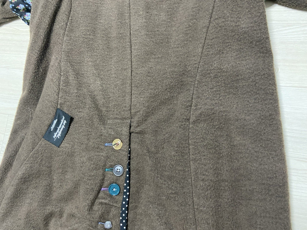 M Undercover aw04 BUT BEAUTIFUL Finale hand sewn coat