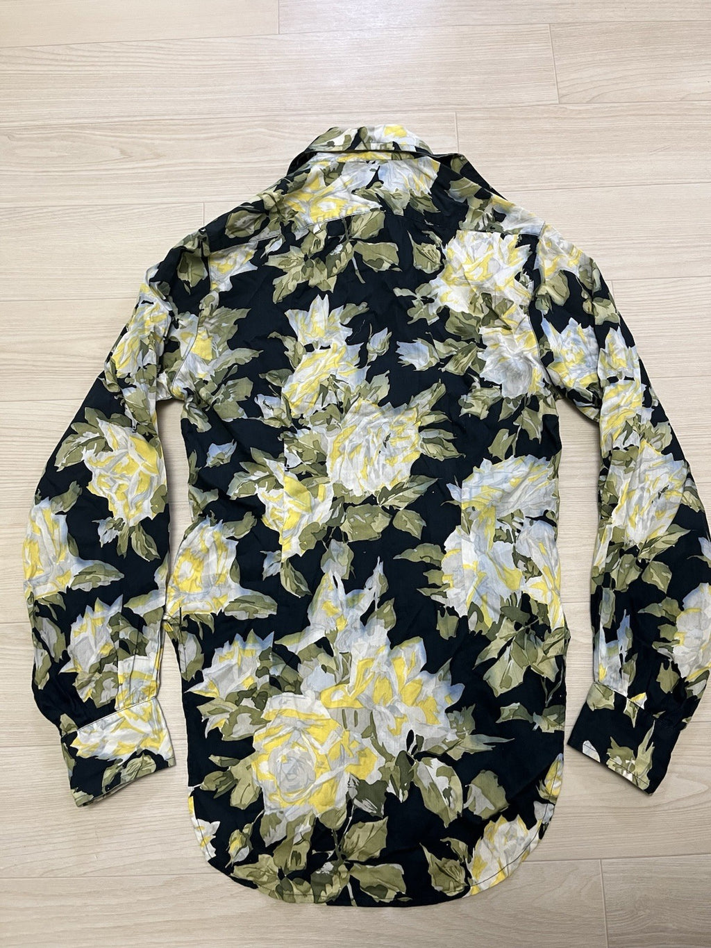 II Vivienne westwood Vintage slim fit dart Floral button up shirt