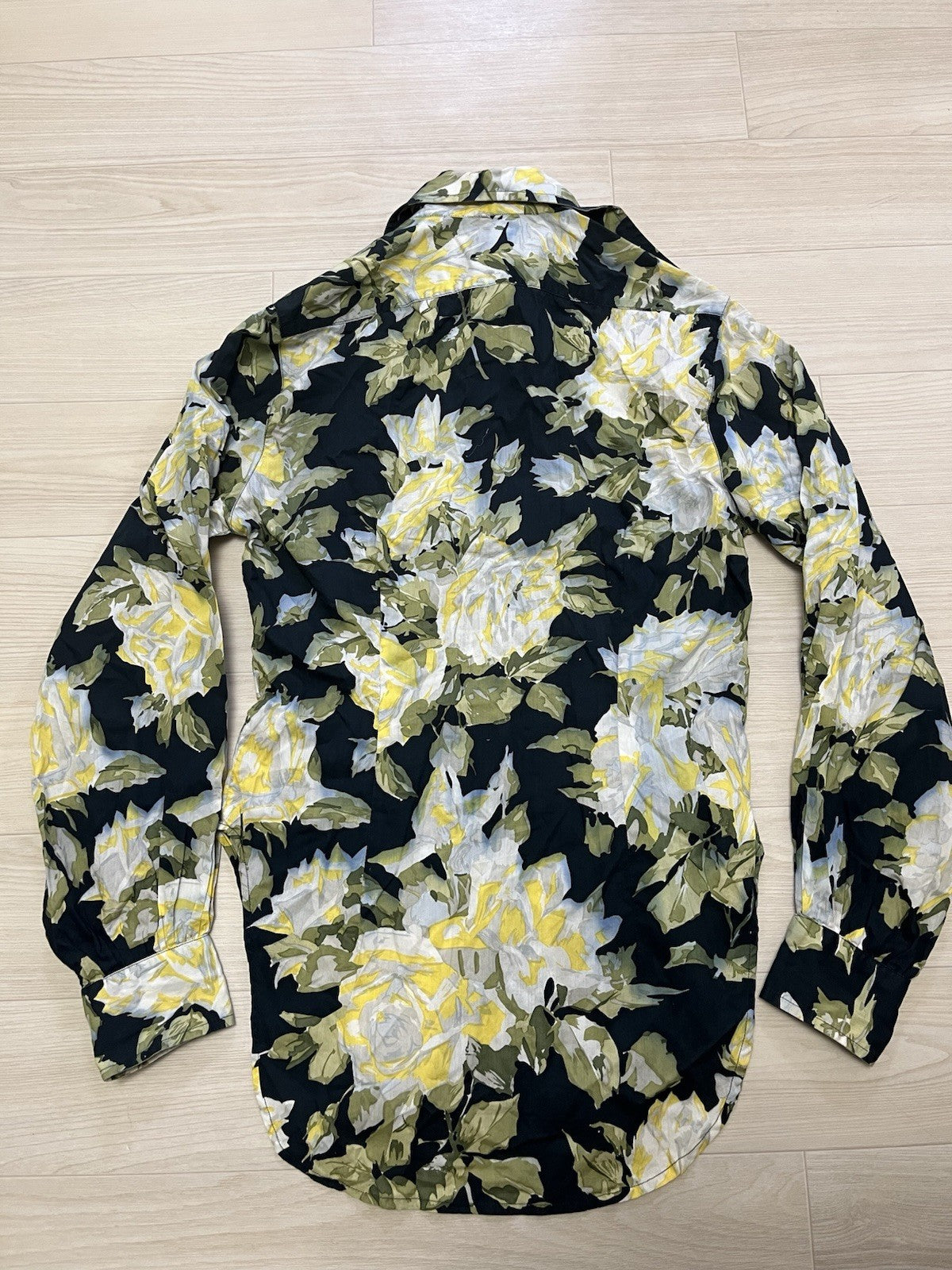 II Vivienne westwood Vintage slim fit dart Floral button up shirt