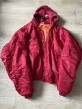 XS VETEMENTS fw16 Oversized RED bomber jacket