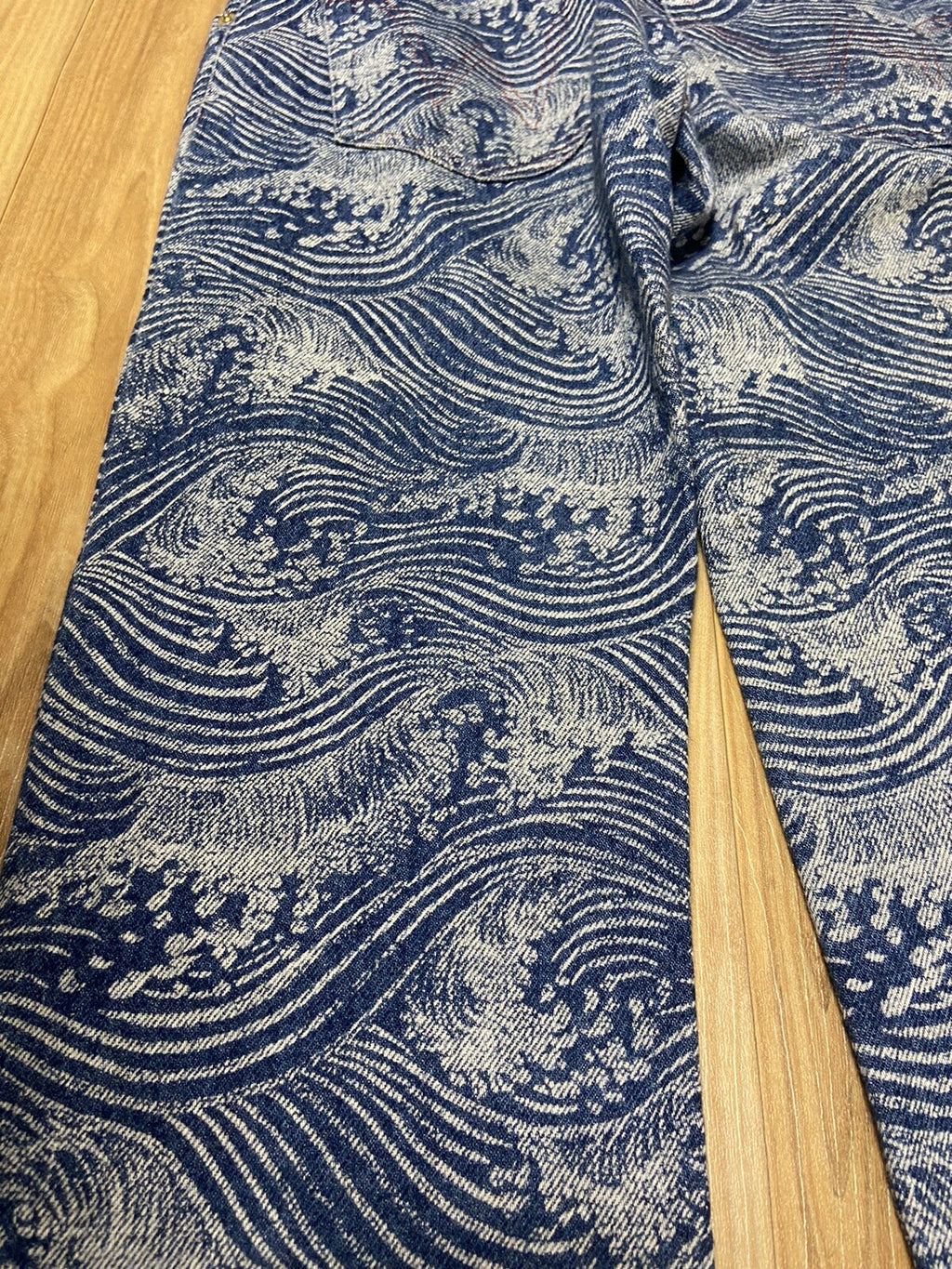40 Vivienne westwood aw92 The Great Waves denim pants jeans