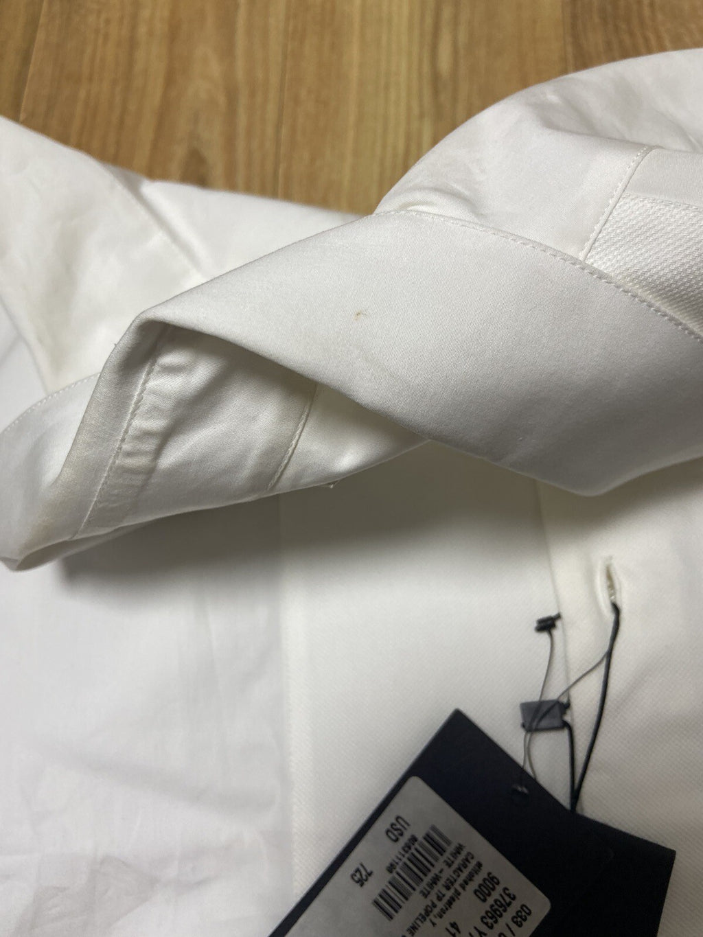 Bnwt 41 Saint Laurent DINNER TUXEDO button up dress shirt