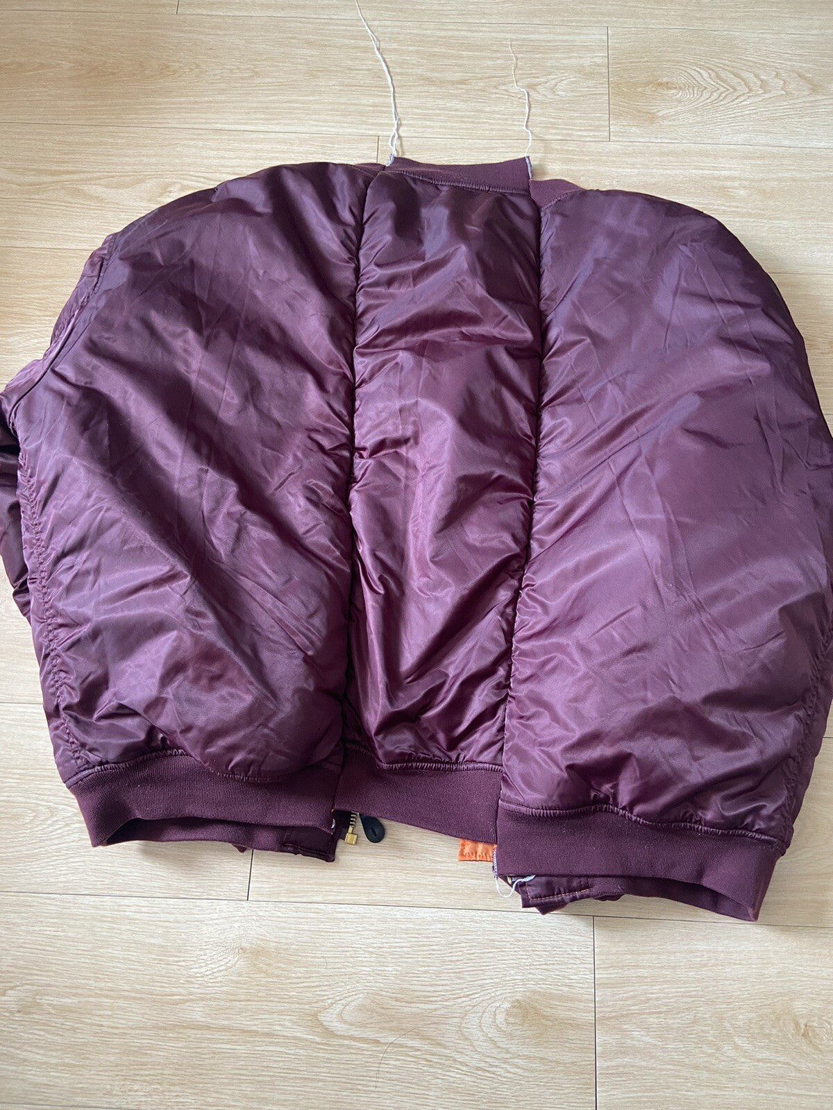 Vetements AW16 reworked oversized bomber jacket OG