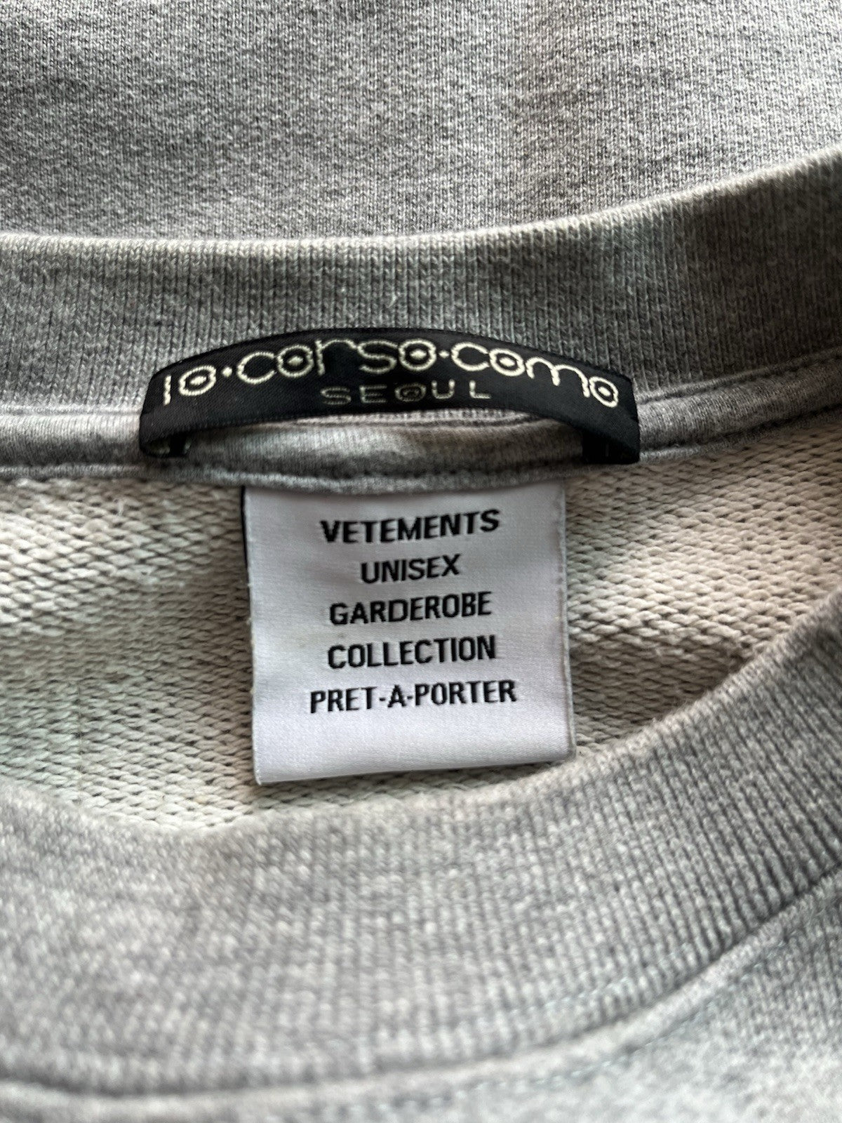 XS Vetements cutiest of the fruits oversized sweatshirts