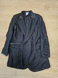 M Undercover AW04 But Beautiful Six-button assymetric blazer jacket