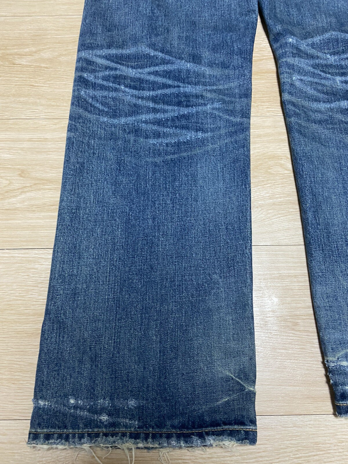29 Celine midnight sapphire Wesley denim pants jeans