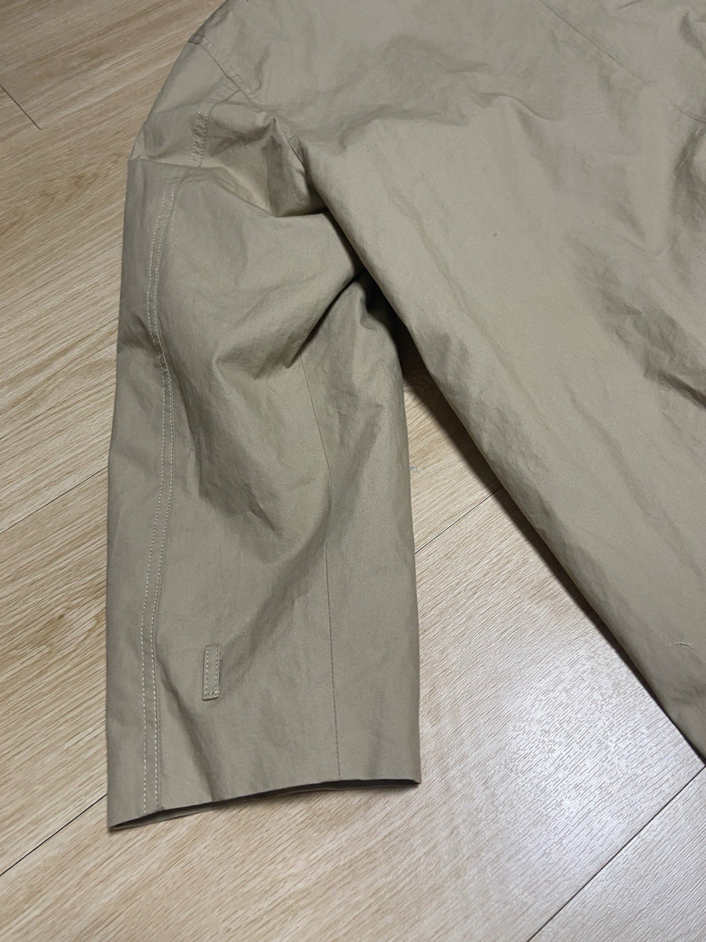 L Vetements incognito Oversized trench coat jacket