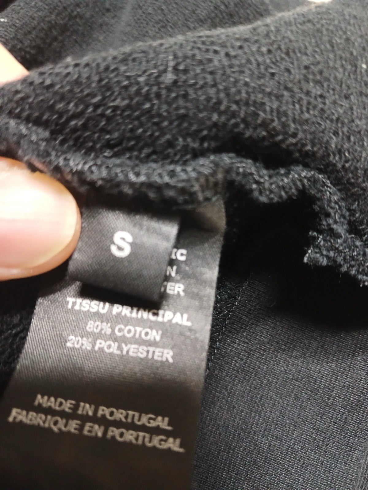 S vetements WE OUR HOMETOWN layered hoodie