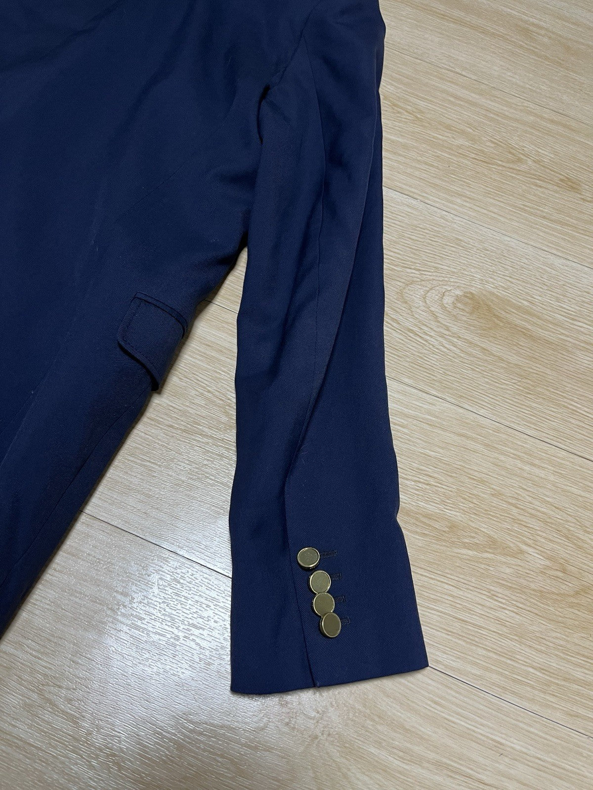 56 Saint Laurent ss14 gold button blazer suit jacket