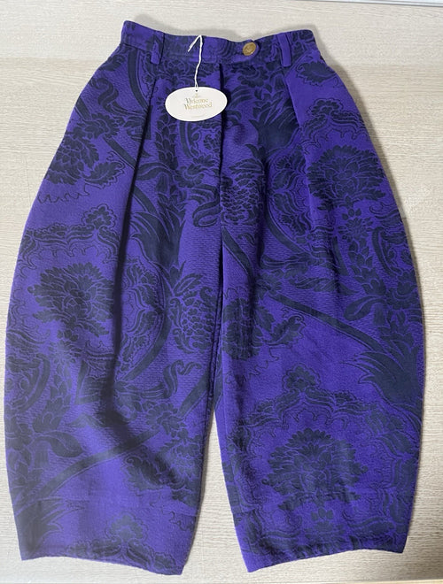 10 Vivienne Westwood gold label floral wide Ballon Fit cropped pants